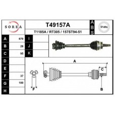 T49157A EAI Приводной вал