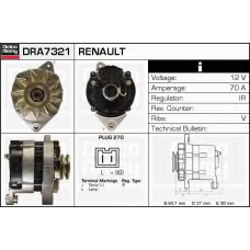 DRA7321 DELCO REMY Генератор