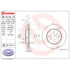 BS 8675 BRECO Тормозной диск