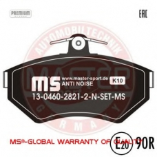 13046028212N-SET-MS MASTER-SPORT Комплект тормозных колодок, дисковый тормоз