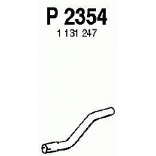 P2354 FENNO Труба выхлопного газа