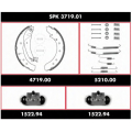 SPK 3719.01 WOKING Комплект тормозов, барабанный тормозной механизм
