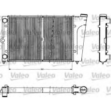 883755 VALEO Радиатор, охлаждение двигателя