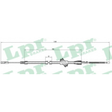 C0045B LPR Трос, стояночная тормозная система
