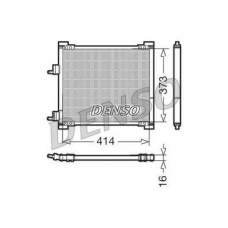 DCN10015 DENSO Конденсатор, кондиционер