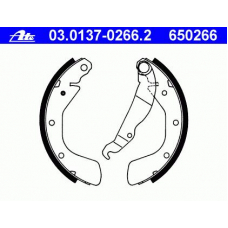 03.0137-0266.2 ATE Комплект тормозных колодок