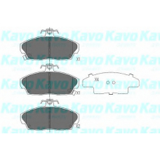 KBP-2006 KAVO PARTS Комплект тормозных колодок, дисковый тормоз