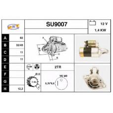 SU9007 SNRA Стартер