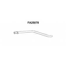 FA25078 VENEPORTE Труба выхлопного газа