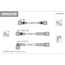 ODU239 JANMOR Комплект проводов зажигания