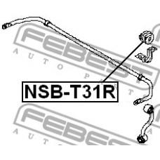 NSB-T31R FEBEST Опора, стабилизатор