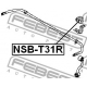 NSB-T31R<br />FEBEST<br />Опора, стабилизатор