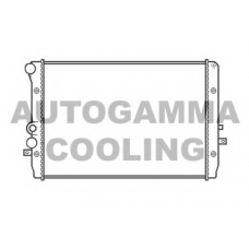 103365 AUTOGAMMA Радиатор, охлаждение двигателя