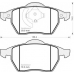 404 MGA Комплект тормозных колодок, дисковый тормоз