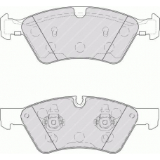 FD7208A NECTO Комплект тормозных колодок, дисковый тормоз