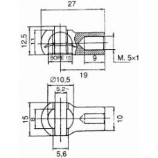 LIP128575 QUINTON HAZELL Упругий элемент, крышка багажника / помещения для 