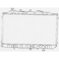 0100799 BEHR Radiator