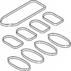 131.820 Elring Комплект прокладок, впускной коллектор