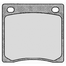 071.0 RAICAM Комплект тормозных колодок, дисковый тормоз