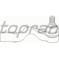 400 652 TOPRAN Наконечник поперечной рулевой тяги