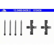 13.0460-0436.2 ATE Комплектующие, колодки дискового тормоза