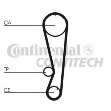 CT827 CONTITECH Ремень ГРМ