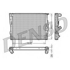 DRM05110 DENSO Радиатор, охлаждение двигателя