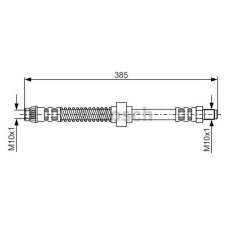 1 987 476 597 BOSCH Тормозной шланг