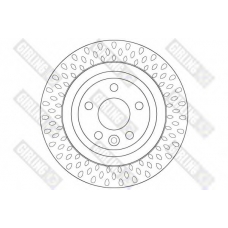 6063872 GIRLING Тормозной диск