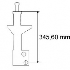 32-A75-F BOGE Амортизатор