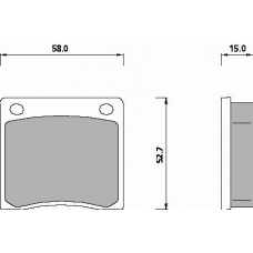 421483 ROULUNDS Disc-brake pad, front