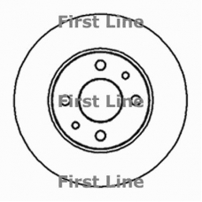 FBD001 FIRST LINE Тормозной диск