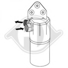 8224504 DIEDERICHS Осушитель, кондиционер