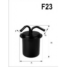 WF8146 QUINTON HAZELL Фильтр топливный