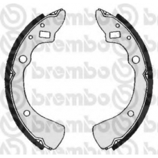 S 49 507 BREMBO Комплект тормозных колодок