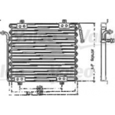 816643 VALEO Конденсатор, кондиционер