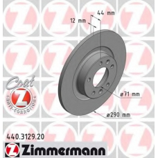 440.3129.20 ZIMMERMANN Тормозной диск