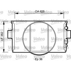 730334 VALEO Радиатор, охлаждение двигателя