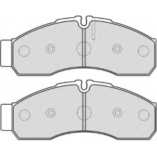 FSL4248 FERODO Комплект тормозных колодок, дисковый тормоз
