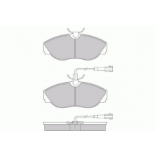 13046028502-SET-MS MASTER-SPORT Комплект тормозных колодок, дисковый тормоз