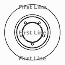 FBD063 FIRST LINE Тормозной диск