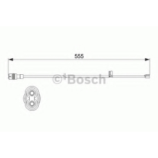 1 987 473 530 BOSCH Сигнализатор, износ тормозных колодок