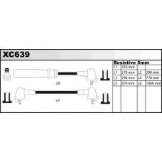 XC639 QUINTON HAZELL Комплект проводов зажигания