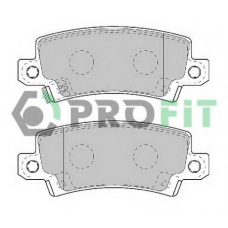 5000-1574 C PROFIT Комплект тормозных колодок, дисковый тормоз