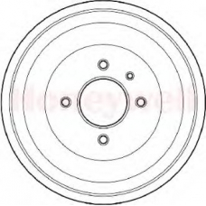 329029B BENDIX Тормозной барабан