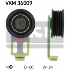 VKM 36009 SKF Натяжной ролик, поликлиновой  ремень