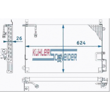 0318501 KUHLER SCHNEIDER Конденсатор, кондиционер