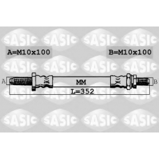 SBH6337 SASIC Тормозной шланг