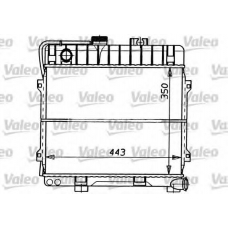 819390 VALEO Радиатор, охлаждение двигателя