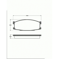 1501223007 S.b.s. Комплект тормозных колодок, дисковый тормоз